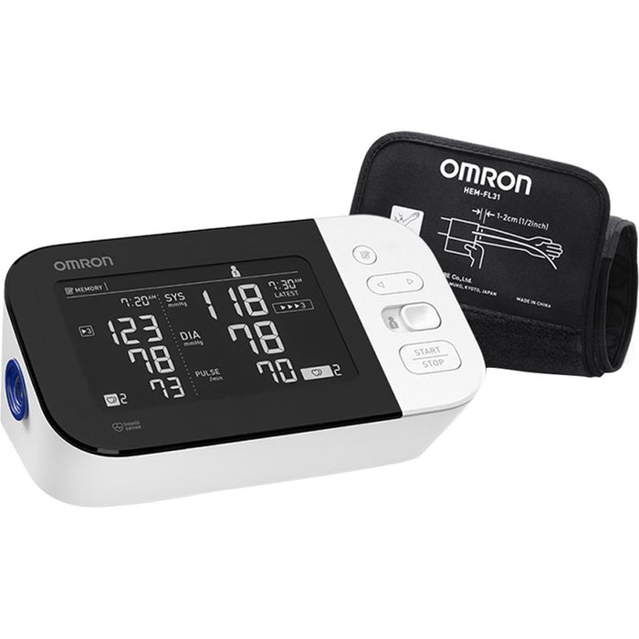 Omron 10 Series Wireless Bluetooth Upper Arm Blood Pressure Monitor BP7450