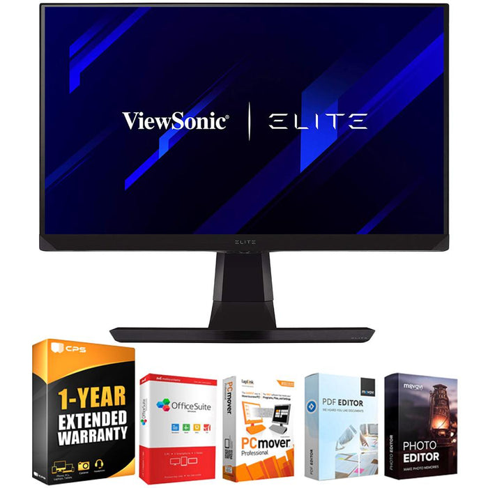 ViewSonic Elite XG270QG 27" WQHD 1ms 165Hz IPS Gaming Monitor+ Extended Warranty Pack