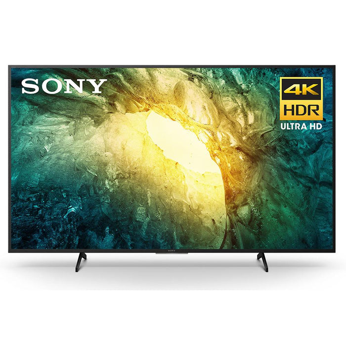Sony 65-inch X750H 4K UHD LED Smart TV (2020) w/ Deco Gear Sound Bar Bundle