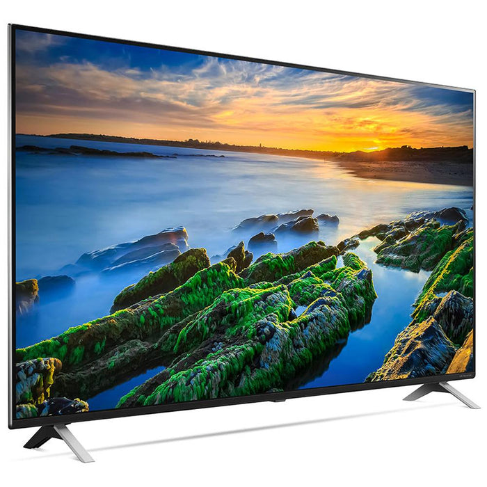 LG 65NANO85UNA 65" Nano 8 4K TV AI ThinQ (2020) with Deco Gear Home Theater Bundle