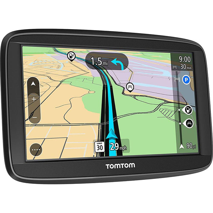 TomTom VIA 1625TM 6" Portable Touchscreen GPS Navigation - Lifetime Maps - OPEN BOX