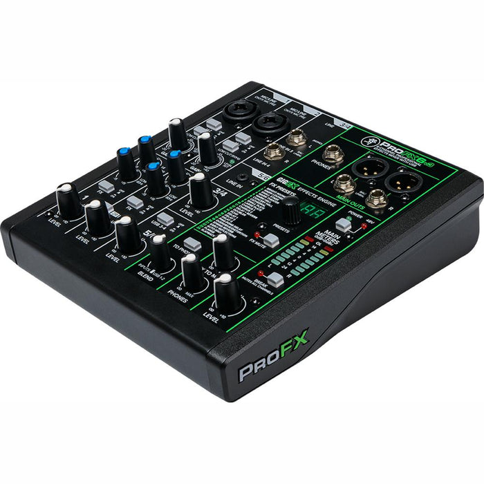 Mackie ProFX6v3 6 Channel Professional Effects Mixer with USB - Open Box