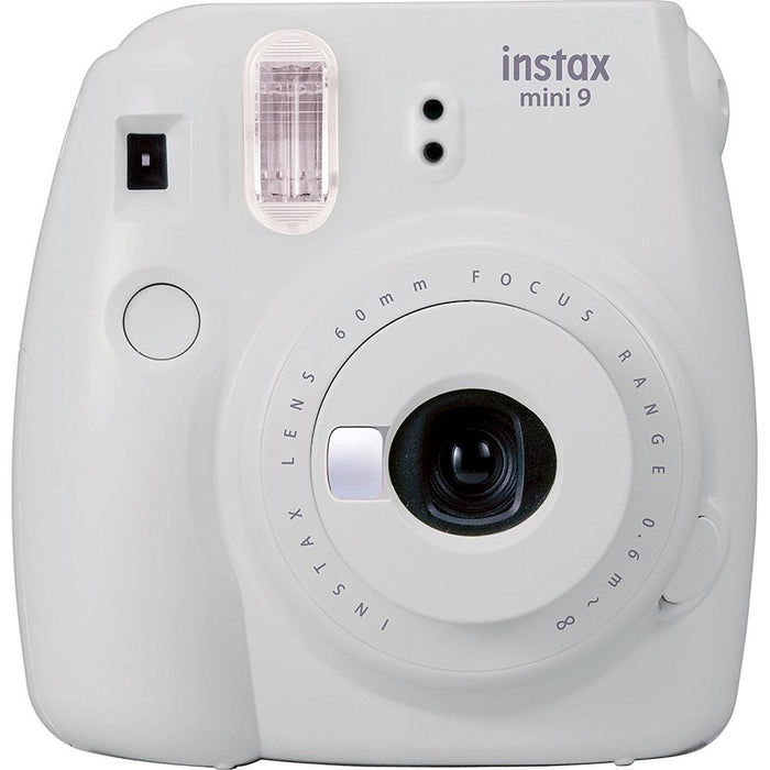 Fujifilm Instax Mini 9 Instant Camera - Smokey White (16550629) - OPEN BOX