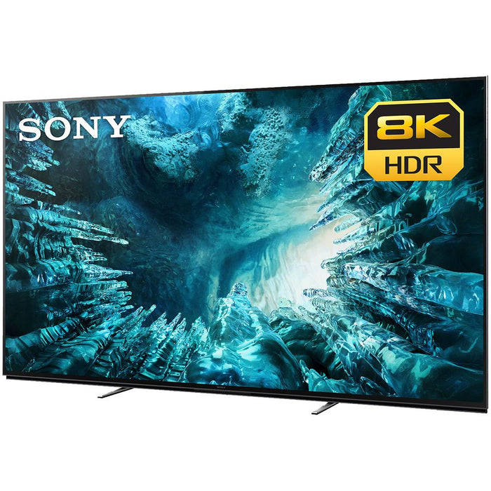 Sony 75" Z8H 8K Full Array LED Smart TV (2020) w/ Deco Gear Soundbar Bundle