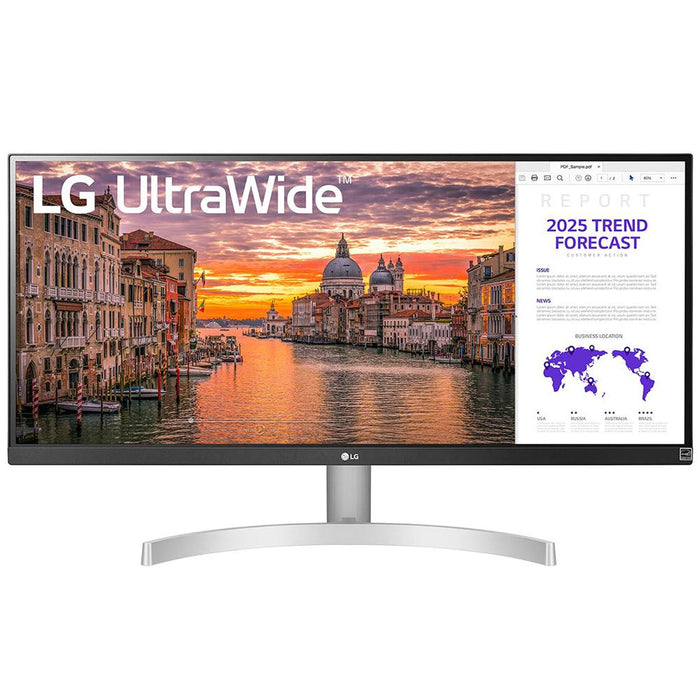 LG 29" UltraWide FHD 2560x1080 21:9 IPS LED Monitor w/ HDR 10 + Accessories Bundle