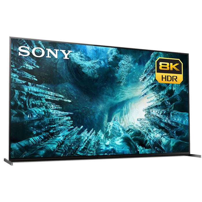 Sony XBR75Z8H 75" Z8H 8K LED Smart TV (2020 Model) with Deco Gear Soundbar Bundle