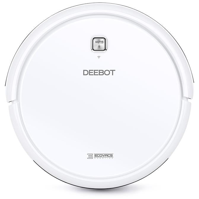 ECOVACS DEEBOT N79W The Multi-Surface Robotic Vacuum Cleaner, White REFURBISHED