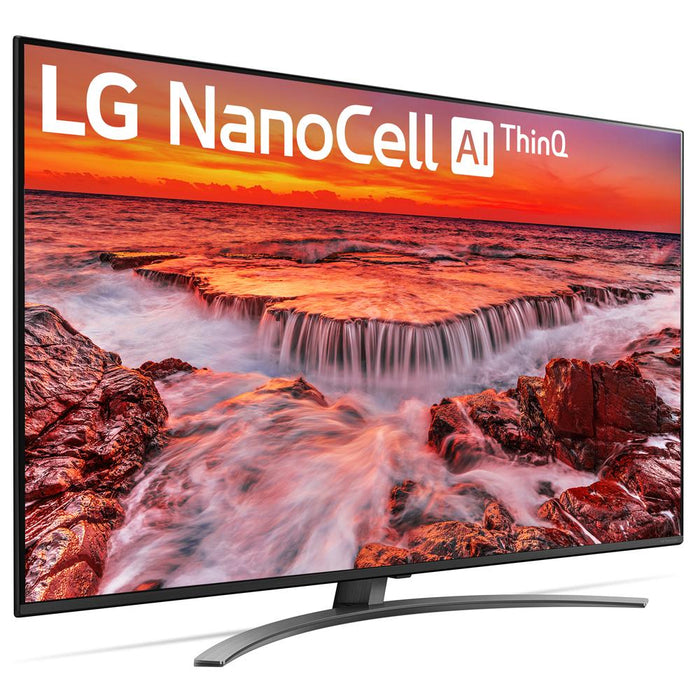 LG 55" Nano 8 Series Class 4K Smart UHD NanoCell TV 2020 with Soundbar Bundle