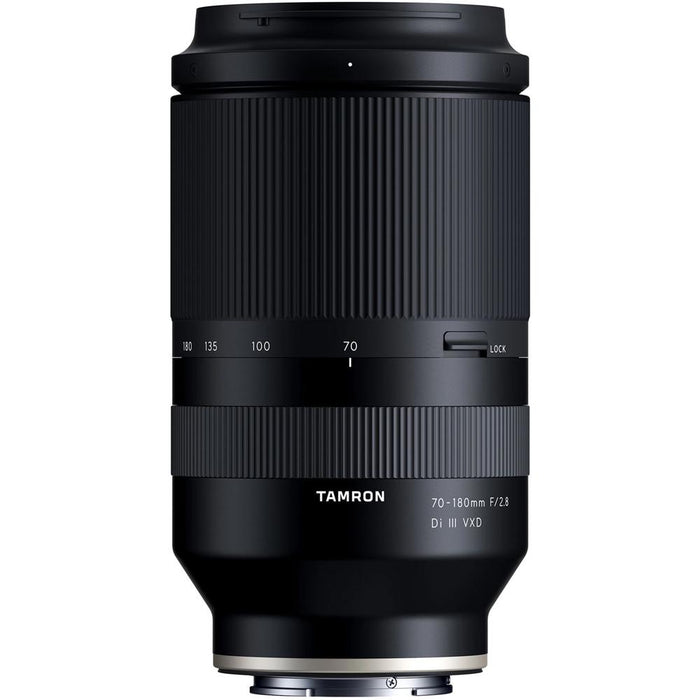 Tamron 70-180mm F2.8 Di III VXD Lens A056 for Sony Camera + 64GB Memory Card