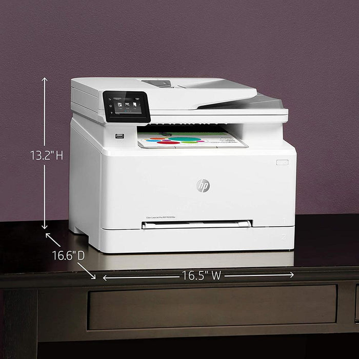 Hewlett Packard Color LaserJet Pro MFP M283fdw Wireless All-in-One Printer 7KW75A#BGJ