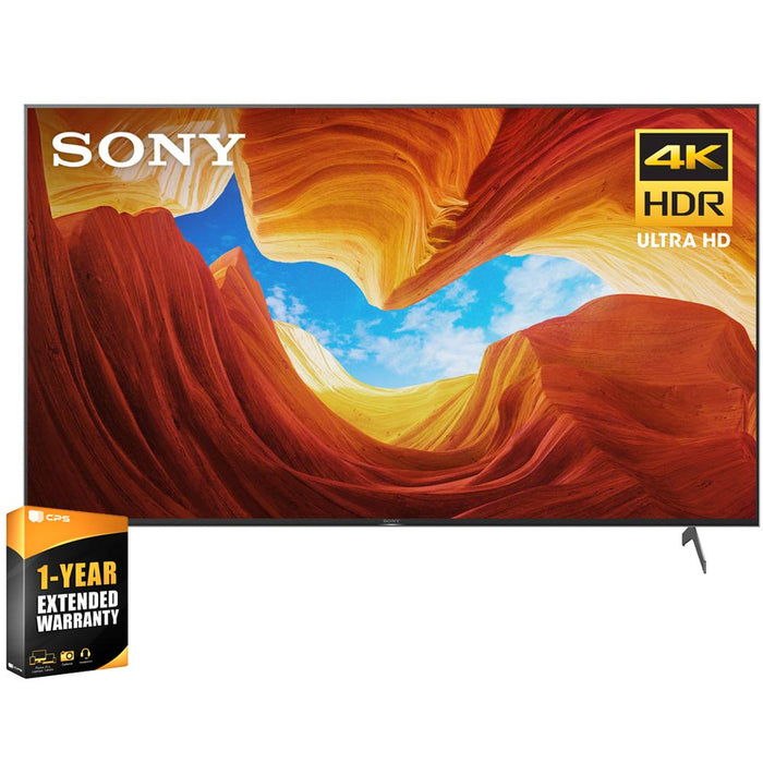 Sony 65" X900H 4K UHD Full Array LED Smart TV 2020 Model + Extended Warranty