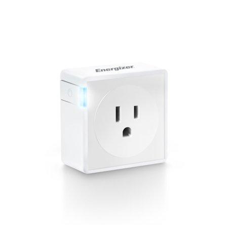 Energizer Connect WIFI Smart Plug (Voice Controlled with Alexa) for IOS & Android 2-Pack