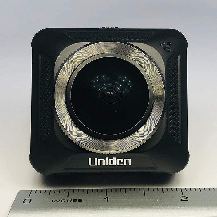 Uniden DC720 HD Dual Lens 720 Degree Video Driving Recorder Dash Cam Camera - Open Box