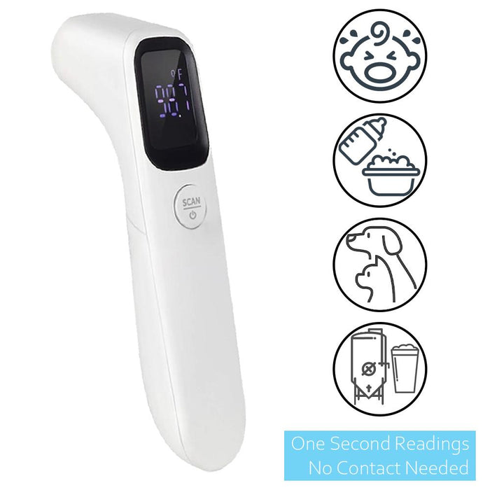 Deco Essentials Contactless Infrared Thermometer, Fast and Accurate Results in 1 Second