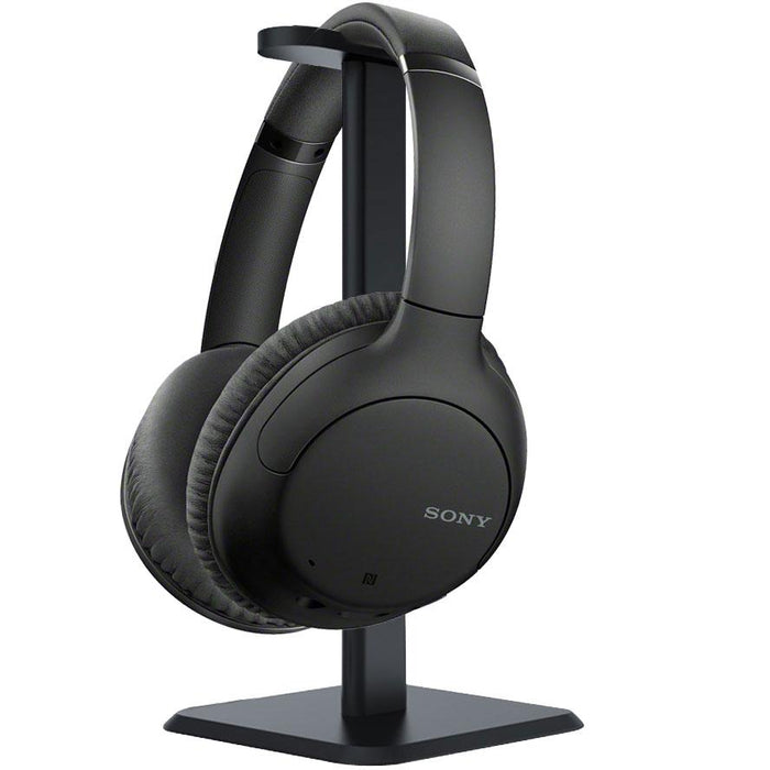 Sony WH-CH710N Wireless Noise-Canceling Headphones with Case and Stand - Black