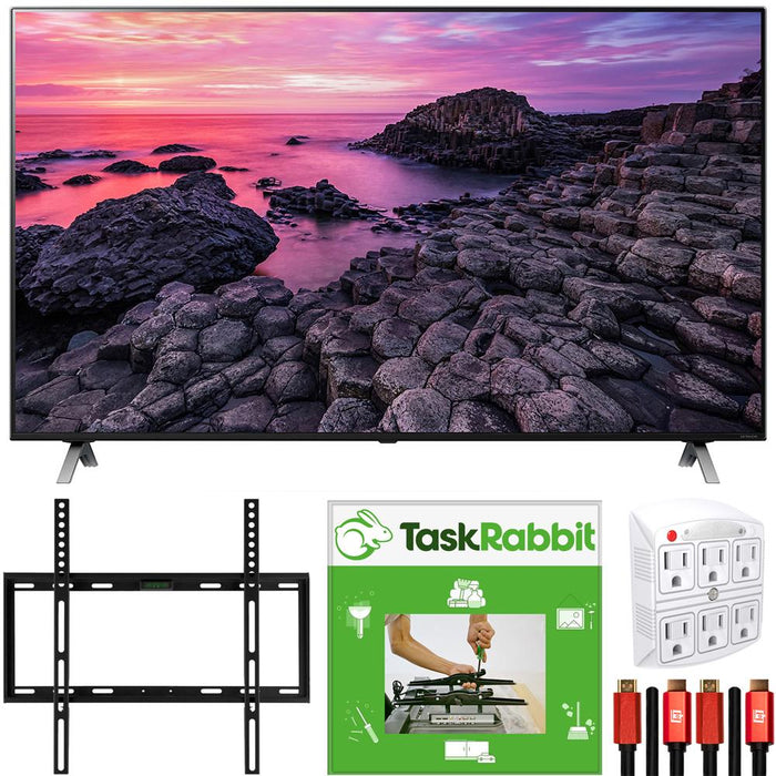 LG 55" Nano 9 Series 4K Smart UHD NanoCell TV 2020 +TaskRabbit Installation Bundle