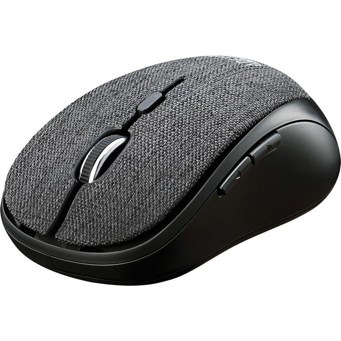 Adesso iMouse S80B Wireless Fabric Optical Mini Mouse (Black)