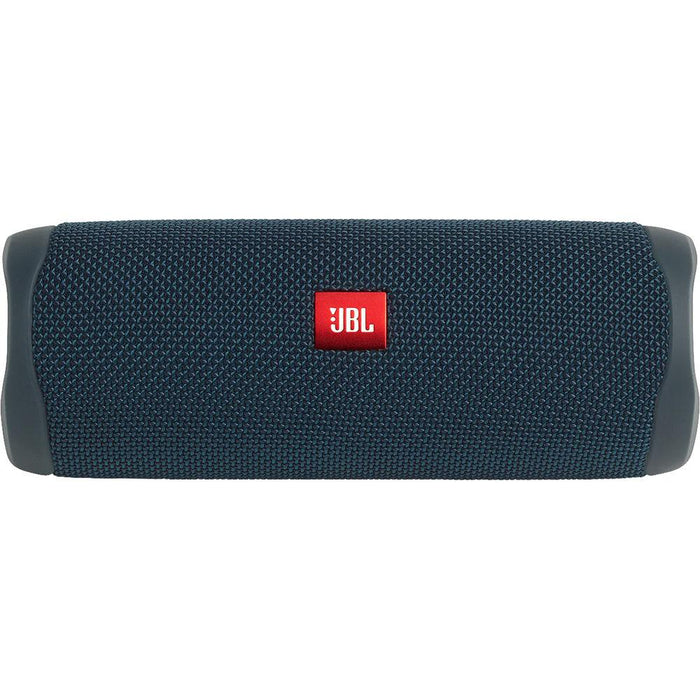 JBL Flip 5 Portable Waterproof Bluetooth Speaker (Blue) and 32GB Memory Card Bundle