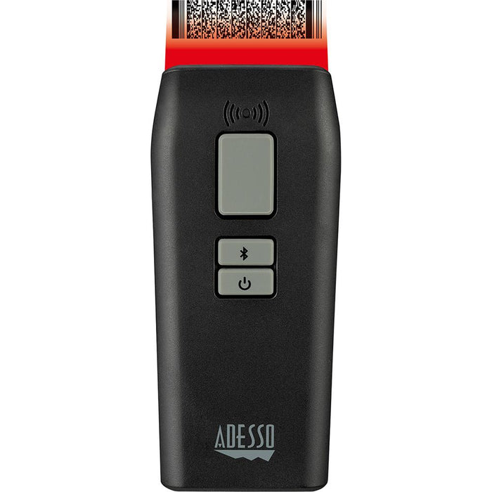 Adesso NuScan 3500CB Bluetooth Antimicrobial Waterproof CCD Barcode Scanner