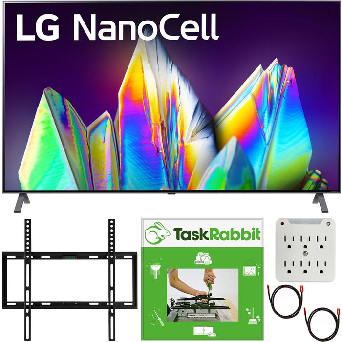 LG 65" 8K HDR Smart LED NanoCell TV 2020 Model + TaskRabbit Installation Bundle