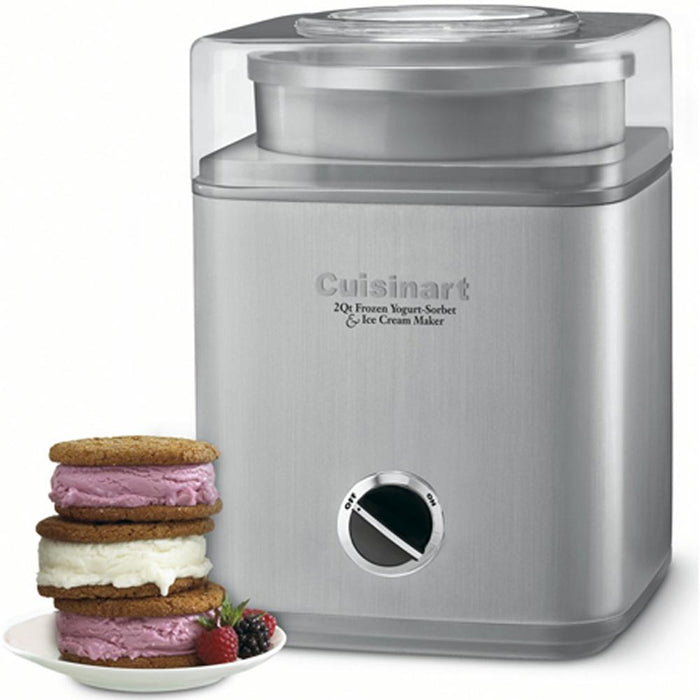 Cuisinart ICE-30BC Pure Indugence Frozen Yogurt/Ice Cream Maker (Renewed)