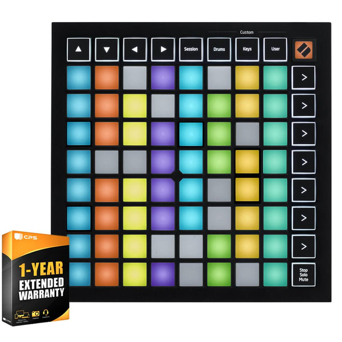 Novation Launchpad Mini MK3 Grid Controller for Ableton Live + 1 Year Warranty