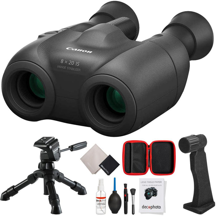 Canon 8x20 IS Binoculars | 8x Magnification with IS w/ Accessories Bundle