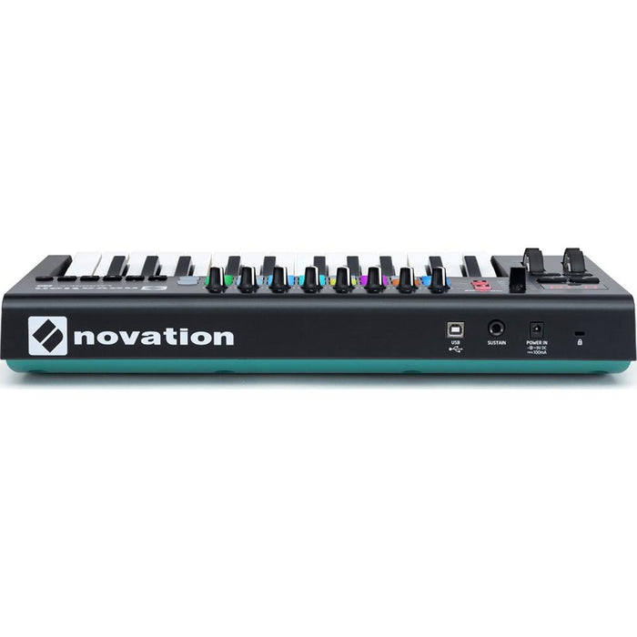Novation Launchkey 25 USB Keyboard Controller 25-Note MK2 Version + Headphones