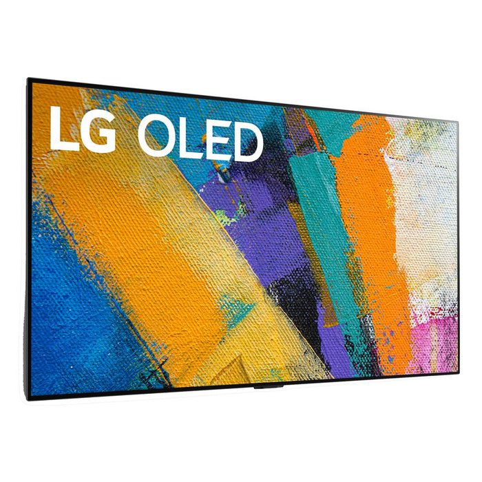 LG OLED65GXPUA 65" GX 4K OLED TV w/ AI ThinQ (2020) with Stand and Soundbar Bundle