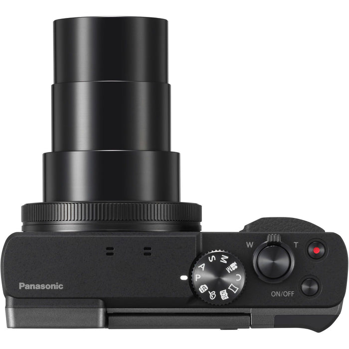 Panasonic LUMIX DC-ZS70S 4K Digital Camera Silver w/ Vlogger Screen 30X Leica Lens Bundle