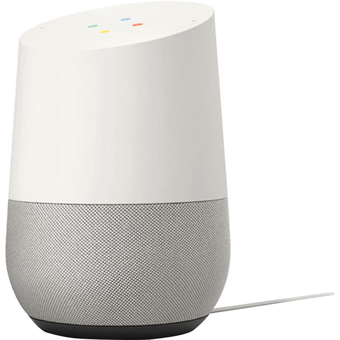 Google Home Smart Speaker with Google Assistant, White/Slate (GA3A00417A14) - Open Box