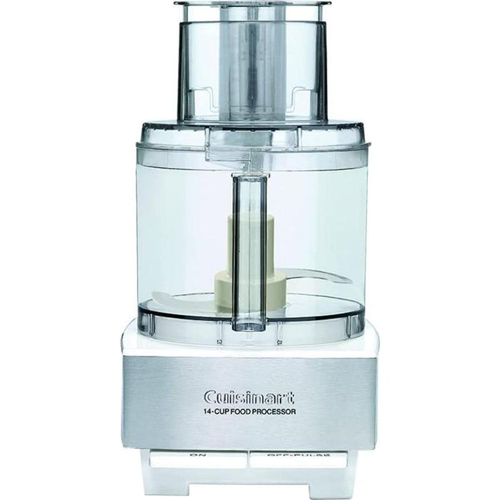 Cuisinart DFP-14BCWN Custom 14 Food Processor Brushed Stainless Steel Series (White)