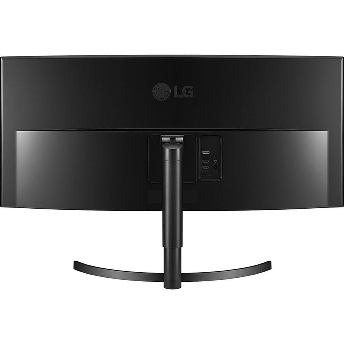 LG 38" 21:9 Curved WQHD+ 3840x1600 IPS HDR10 Monitor with Cleaning Bundle