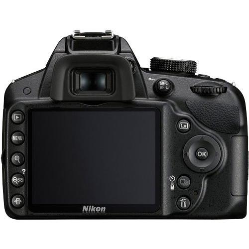 Nikon D3200 24.2MP 1080p DX-format Digital SLR Camera Body (Black) Factory Refurbished