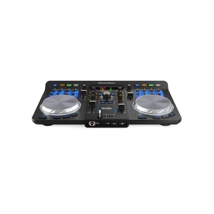 Hercules Universal 2-Channel Bluetooth DJ Controller for Laptops, Smartphones and Tablets