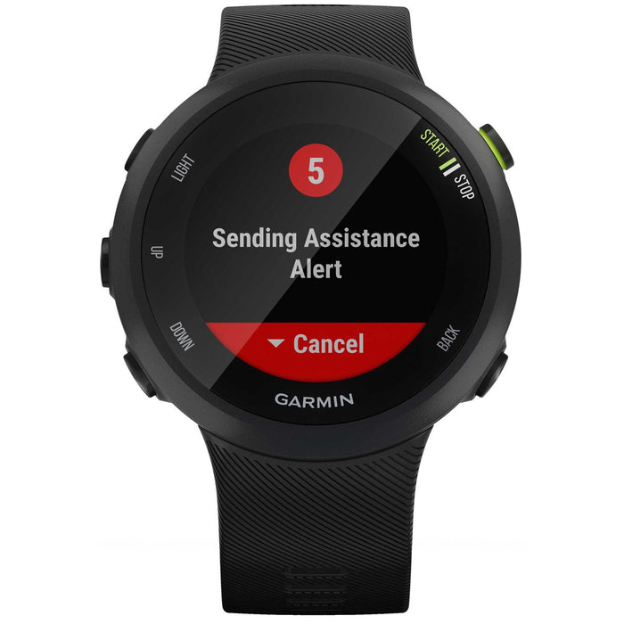 Garmin Forerunner 45 GPS Heart Rate Monitor Running Smartwatch (Black) - Renewed