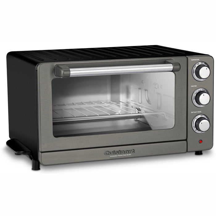 Cuisinart Toaster Oven Broiler with Convection - Black Stainless TOB-60N1BKS2