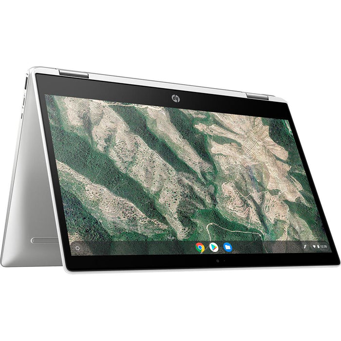 Hewlett Packard Chromebook X360 12" HD+ Intel Celeron N4000 4GB Touch Laptop 12b-ca0010nr