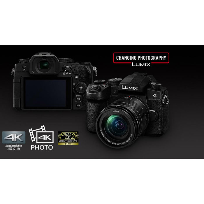 Panasonic Lumix DC-G95 Mirrorless Digital Camera with 12-60mm Lumix G VARIO Lens DC-G95MK