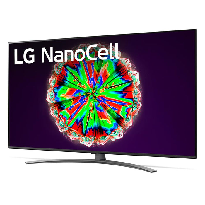 LG 65" Nano 8 Series Class 4K Smart UHD NanoCell TV 2020 with Soundbar Bundle