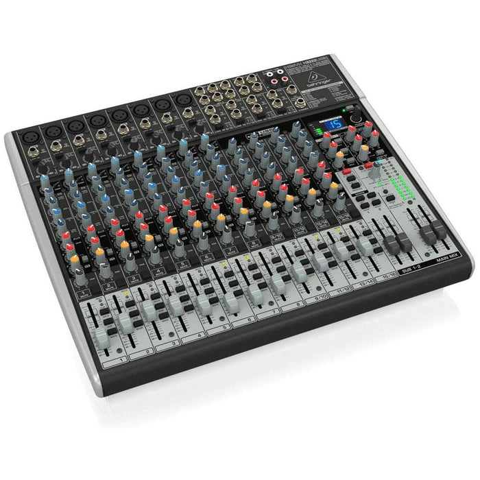 Behringer X2222USB Premium 22-Input 2/2-Bus Mixer Audio Interface with XENYX Mic Preamps