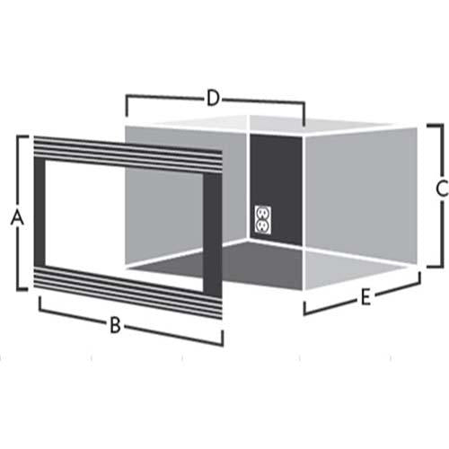 Sharp 30" Built-in Trim Kit for Sharp Microwave SMC1585BS - RK94S30 - Open Box