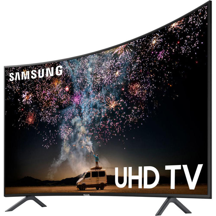 Samsung UN65RU7300 65" RU7300 HDR 4K UHD Smart Curved LED TV (2019) - Renewed
