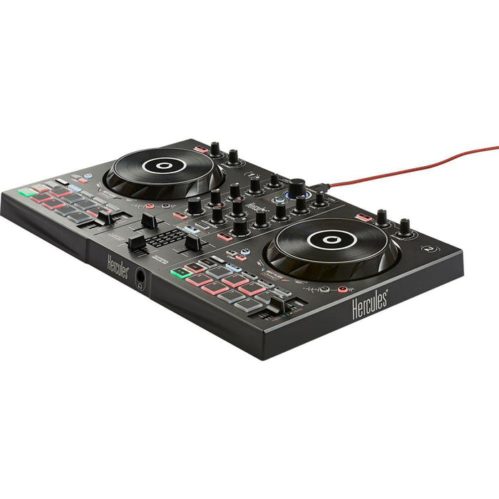 Hercules DJControl Inpulse 300 2-Channel DJ Controller for DJUCED + Headphones
