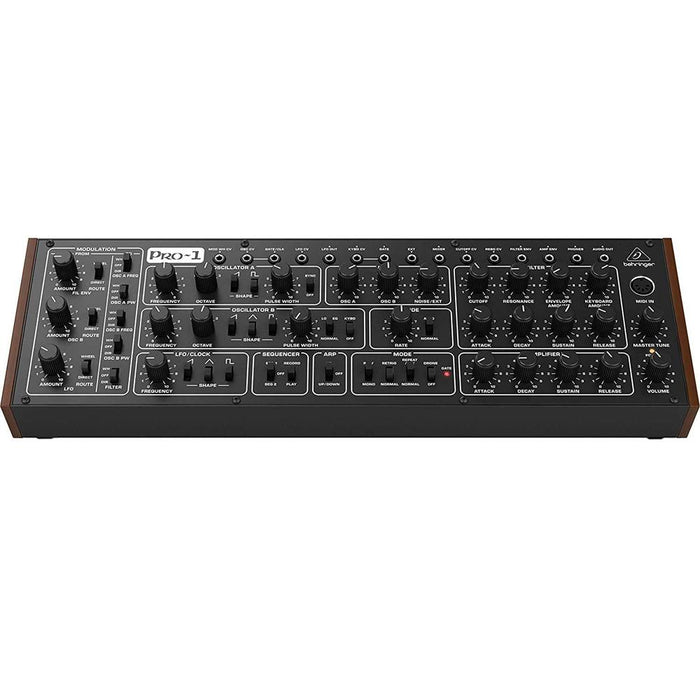 Behringer PRO-1 Tabletop Analog Synthesizer with VCOs, 3 Waveforms + Warranty