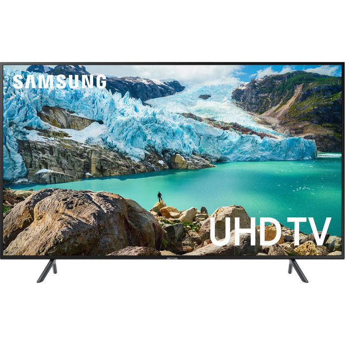 Samsung UN50RU710D 50" RU7100 LED Smart 4K UHD TV (2019) Renewed +1 Year Protection Plan