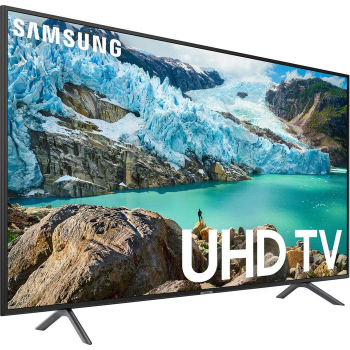 Samsung UN65RU710D 65" RU7100 LED Smart 4K UHD TV (2019) Renewed +1 Year Protection Plan