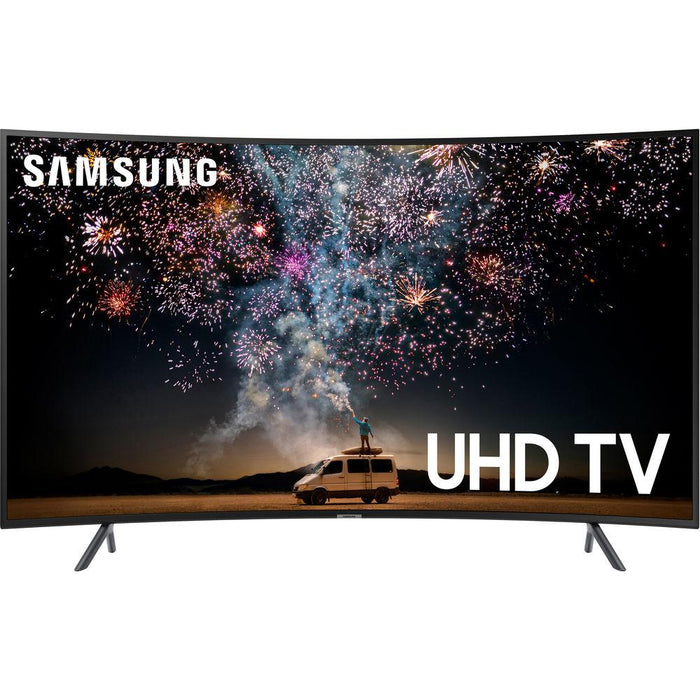 Samsung 65" RU7300 HDR 4K UHD Smart Curved LED TV (2019) Renewed +1 Year Protection Plan