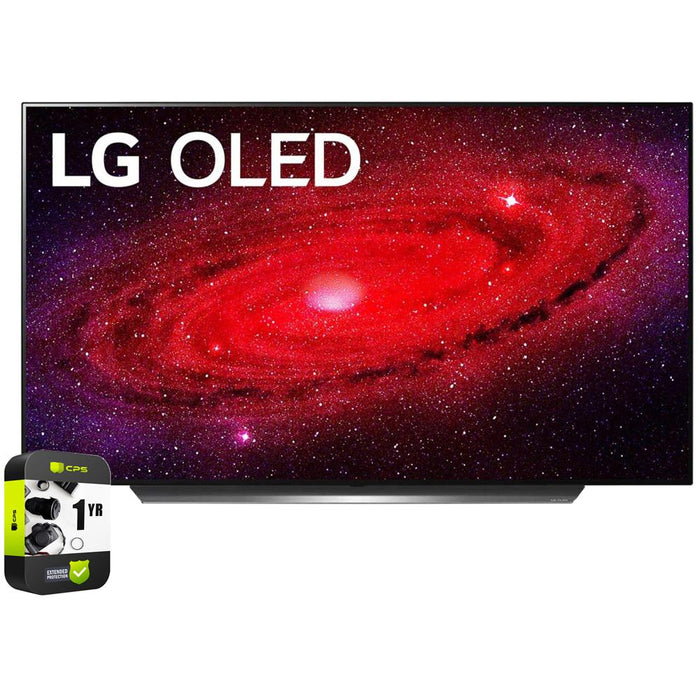 LG OLED65CXPUA 65" CX 4K Smart OLED TV with AI ThinQ 2020 + Extended Warranty