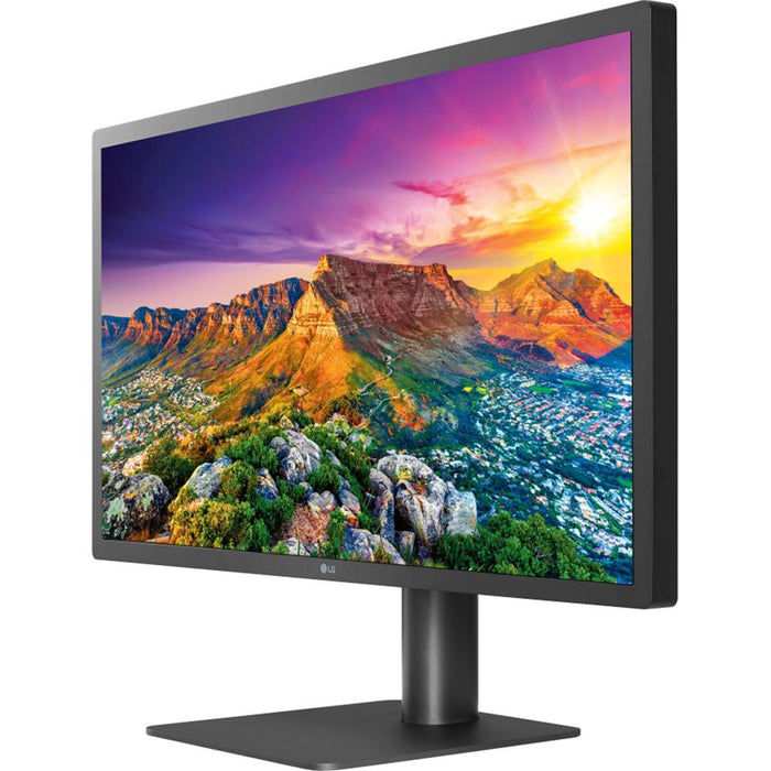 LG 24" UltraFine 4K UHD IPS Monitor with macOS Compatibility 24MD4KL-B - Open Box